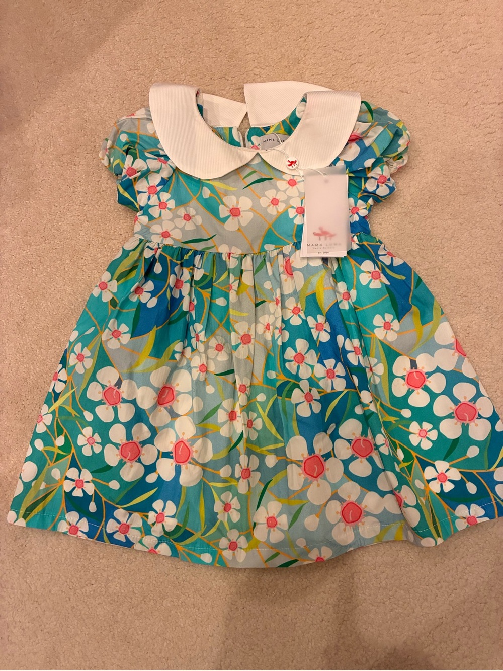 NWT Mama Luma Floral Dress